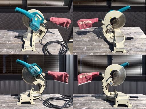 【通電・簡易動作確認済】　makita/マキタ　10型卓上マルノコ　LS1030　240～260㎜ 木工用 超硬丸ノコ　100V 50