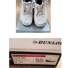 ルコックスポルティフ＆FILAレディーステニスウェア＆ダンロップ　SPEEZA 3　テニスシューズ(オムニ＆クレー兼用)👟の画像