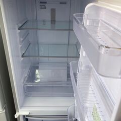 ★ジモティー割あり★ｼｬ-ﾌﾟ/2ﾄﾞｱ冷蔵庫/2019/クリ-ニング済み/HG-5158の画像