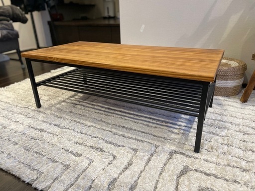 テーブル ローテーブル センターテーブル リビングテーブル カフェ 北欧 西海岸 木製 ヴィンテージ table