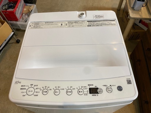 全自動洗濯機　ハイアールＢＷ-45A