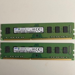 メモリ8GBx2 Samsung