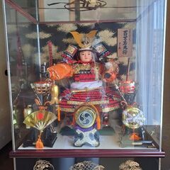 五月人形　ショーケース