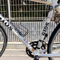 GIOS クロモリロードバイク　VIAGGIO 白の画像