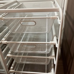 IKEA 3段ラック　2個セットの画像