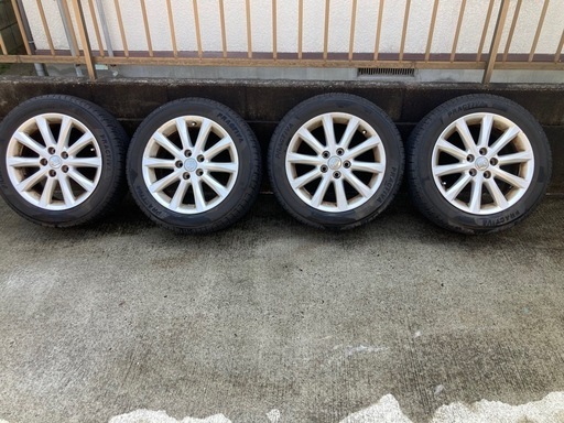 クラウン純正ホイールタイヤセット17インチ