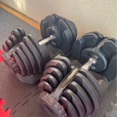可変式ダンベル、ベンチ❗️