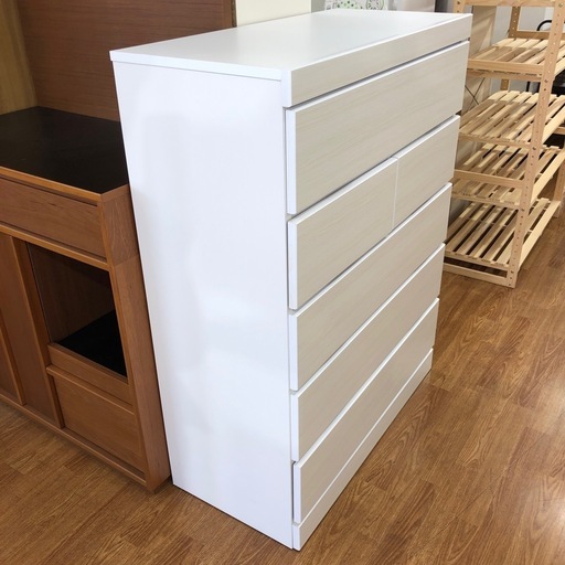 関家具　５段チェスト　未使用品　売ります！取りに来れる方限定！