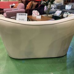 【愛品館八千代店】フランフラン　2人掛ソファ　アンクレットの画像