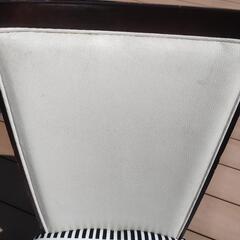 【岐阜市手渡し限定】ニトリ　ダイニングチェア　DCラグーンI　シエナ風リメイクの画像