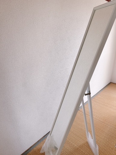 ホワイト全身ミラー