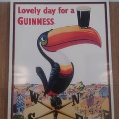 ポスター　guiness