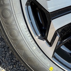 トヨタ19インチアルミホイールタイヤ付きの画像