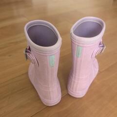 Coleman　薄紫長靴　16cmの画像