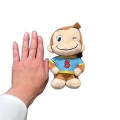 おさるのジョージビックサイズぬいぐるみセット本日のみ値引きの画像