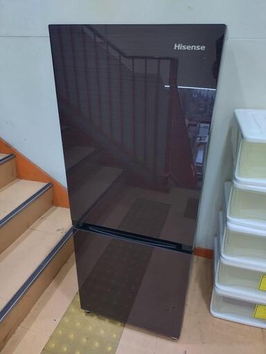 ★ジモティー割引有★ Hisense 2ドア冷蔵庫 HR-G1501 2021年製 中古品
