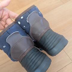 17cm 子供用冬ブーツ　長靴　雪でも雨でもの画像