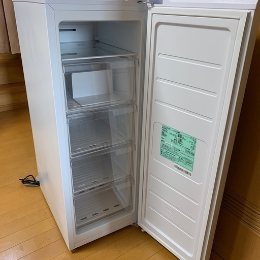 アイリスオーヤマ スキマックス 冷凍庫 80L 2024年製 冷凍庫 80L