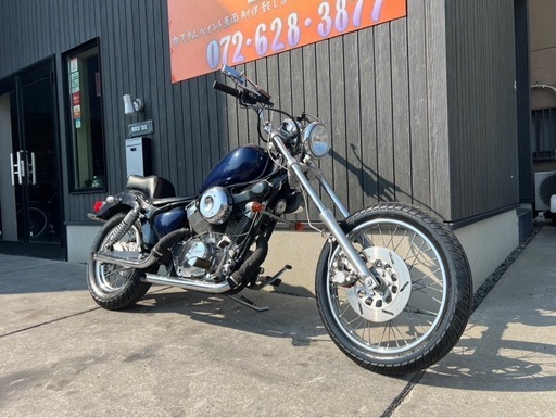 ☆33万円 ビラーゴ250 セル1 実動車 ヤマハ ロング チョッパー