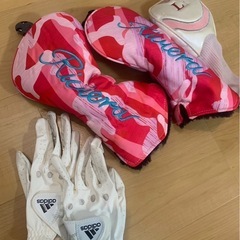 受付者決まり　ゴルフバック　レディース　女性用　グローブ付きの画像
