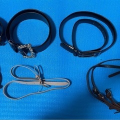ベルト7点　バックル1点セット　まとめ売りの画像