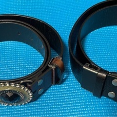ベルト7点　バックル1点セット　まとめ売りの画像