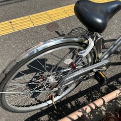 ✨🔔期間限定🔥ジモティー特別価格🔔✨変速付自転車 27インチ ライト 鍵付きの画像