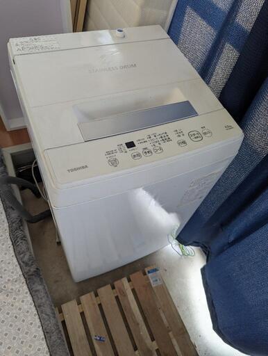 TOSHIBA 洗濯機 2021年製　4.5kg