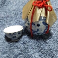 九谷焼　徳利＆お猪口