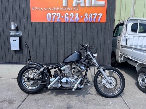 ★70万円　ドラッグスター250 フルカスタム！セル1 実動車　ヤマハ　ドラスタ ドラッグスター　VG02J 前後タイヤ新品！