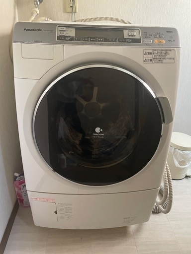 パナソニック　エコナビ　ドラム式洗濯機