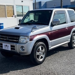 ★支払い総額 36.8万★ローン可能★三菱 パジェロミニ 4WD/ターボ！車検令和7年10月！下取り、配送可能！の画像