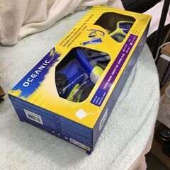 値下げしました！　￥2,500→￥1,500　海外・日本製品のサルベージ品　OCEANIC  お子様用シュノーケリングセットの画像