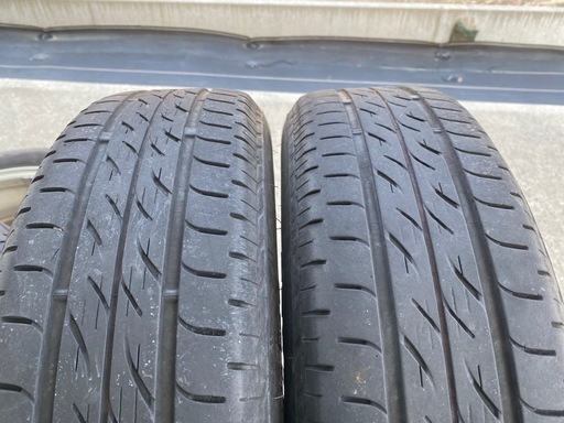 155/65R14 4本セット　ダイハツ純正ホイール　ブリヂストン　エコピア
