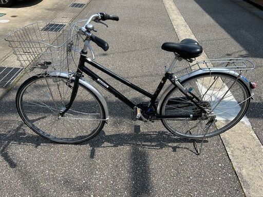 中学生が使っていた　自転車
