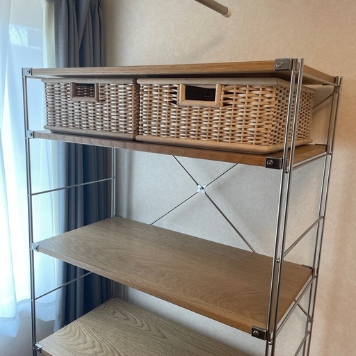 無印良品 ステンレスユニットシェルフ