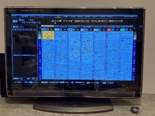 AQUOS 液晶テレビ LC32DX3 Blu-raydiskレコーダー付き
