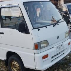 KS4 サンバートラック 4WD MT AC無/PS無 エンジンかからないの画像