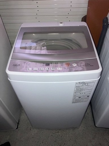 ☆洗濯機 2024年製 6Kg アクア