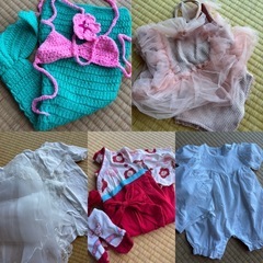 出産準備品　新生児〜80cmまとめ売り80着