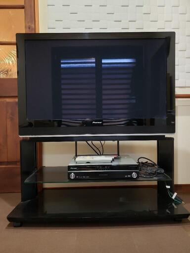 Pioneer テレビ\u0026テレビ台\u0026HDD・DVDレコーダーのセット 動作確認済