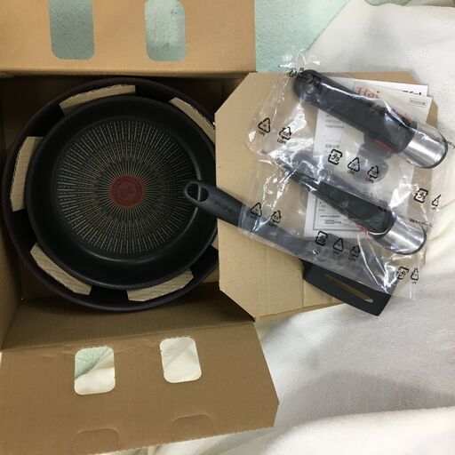 海外・日本製品のサルベージ品　T-fal　６点セット　