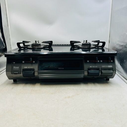 【❗️✨️すぐ使えるガスコンロセット✨️❗️】リンナイ KGM64BK2 LPガス用 2018年製一人暮らし・ファミリーにも❗️