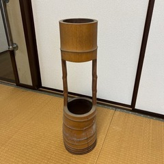 竹製　花器　華道