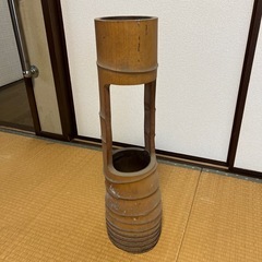 竹製　花器　華道の画像