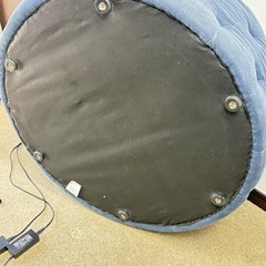 丸いソファーの画像