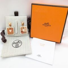 【HERMES】アスドゥクール ハート スウィングピアス Ｕ刻印...