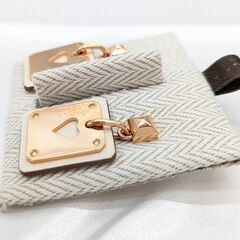 【HERMES】アスドゥクール ハート スウィングピアス Ｕ刻印☆Ａ品☆質屋 ユニオン本通店 エルメスの画像