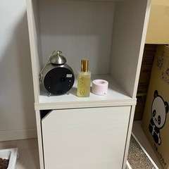カラーボックス　収納　ホワイトの画像