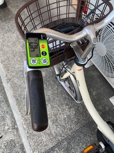 j1美品✨ ヤマハ電動自転車、バッテリーほぼ新品 12.3AH